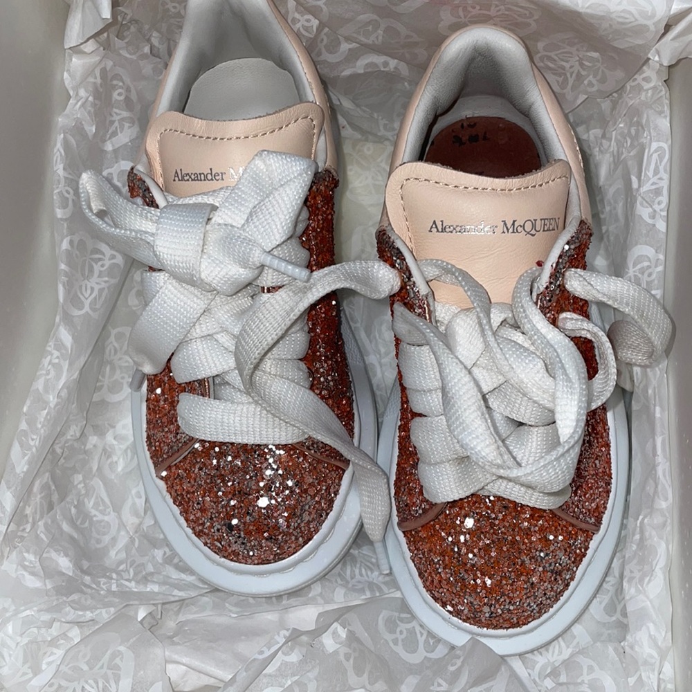 Alexander McQueen kid shoes never been worn